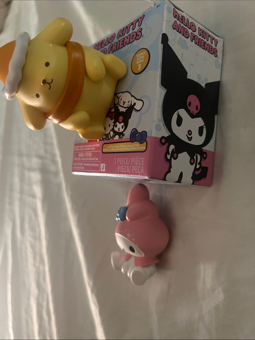 Sanrio figures pompompurin & my melody
